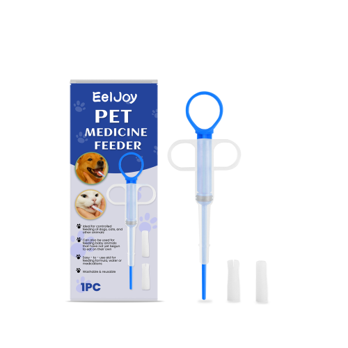 EelJoy 宠物喂养分配器 猫狗喂养防漏耐咬设计液体固体喂食器
