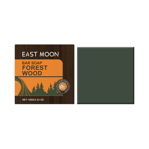 East Moon 森林木质浴皂 男士森林香氛清爽控油皂手工皂洁面沐浴