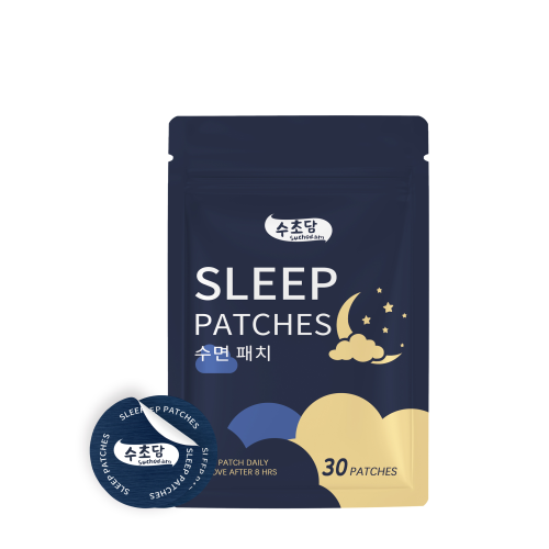 수초담 SUCHODAM 植物睡眠贴片 夜间放松居家常备好物轻盈便携型护理贴片