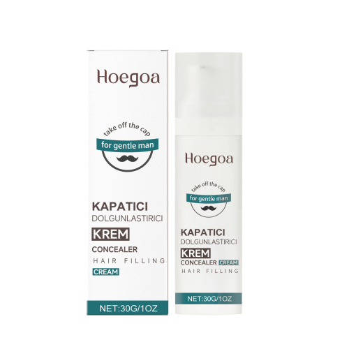 Hoegoa 黑色头皮遮瑕膏 修饰头皮纹理遮盖发缝日常头发护理遮瑕