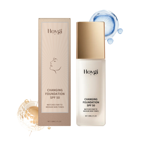 Hoygi 防护遮瑕粉底液 轻薄哑光温和保湿透亮舒缓贴肤油皮干皮通用