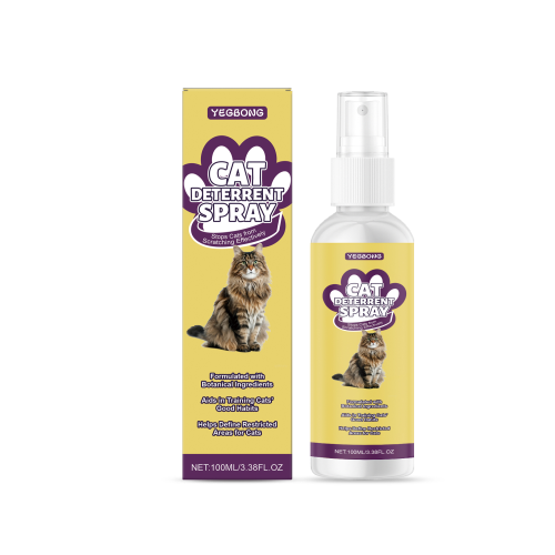 Yegbong 猫咪防刮喷雾 温和配方舒适猫咪引导猫咪行为家具防护