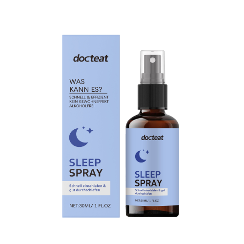 Docteat 睡眠喷雾 温和呵护改善时差不适睡前舒缓身体安心入睡喷雾