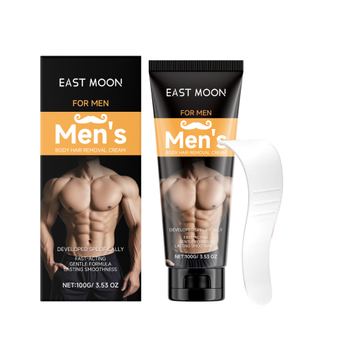 East Moon  男士净澈脱毛膏 清洁光滑身体肌肤滋养温和呵护保湿