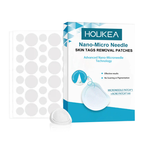 Houkea 皮肤护理贴 日常滋润痘痘遮盖温和清洁光滑细腻肌肤护理贴