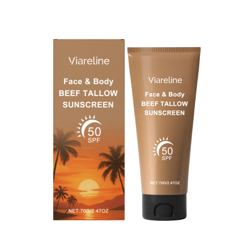 Viareline 牛脂滋润防护霜 户外持久保湿清爽轻薄不粘腻隔离防护霜