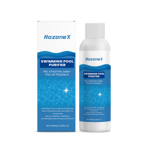 HozoneX 泳池净化液 泳池水质澄清无异味清洁污垢速溶洁净清洁液