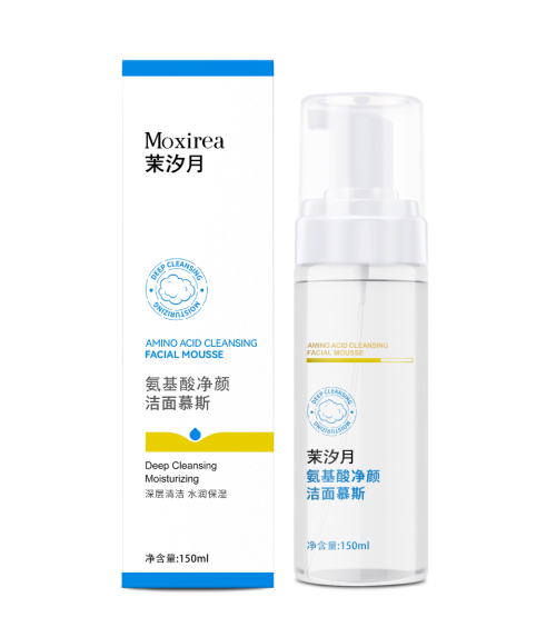 Moxirea 氨基酸净颜洁面慕斯