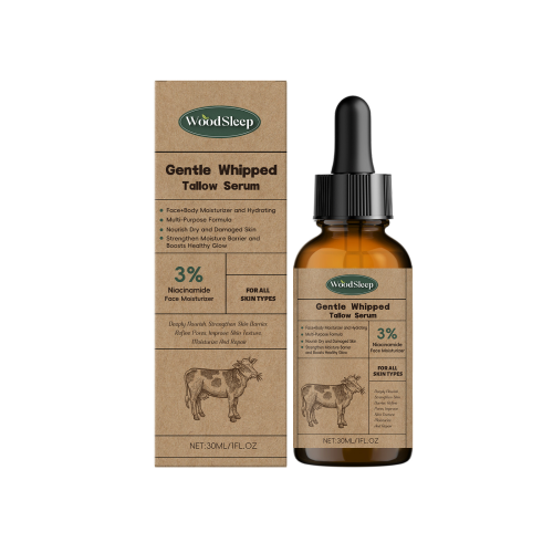 WoodSleep 牛脂护肤精华液 补水滋养面部肌肤细嫩柔滑日常护理精华