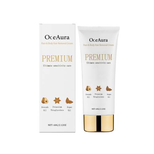 OceAura 面部身体脱毛霜 温和清洁柔滑身体肌肤清爽不刺激脱毛膏