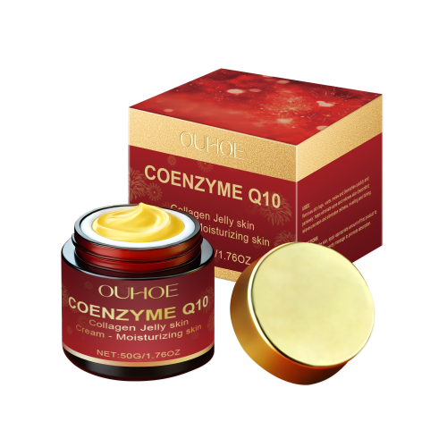 OUHOE 辅酶Q10胶原蛋白修复霜 日常皮肤清洁滋润光滑外用多功能护理涂抹乳霜