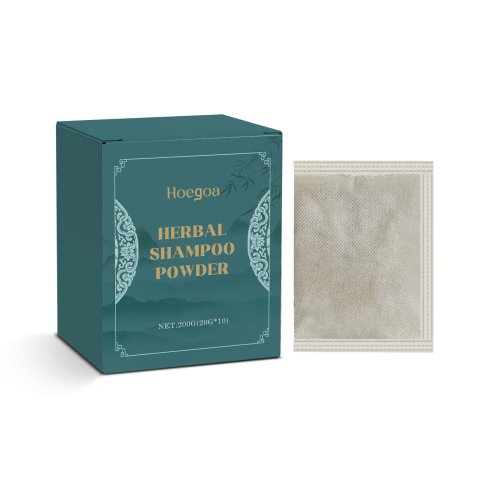 Hoegoa 草本洗发粉 温和成分茶麸洗头粉草本头发护理清洁洗发粉