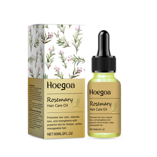 Hoegoa 迷迭香头发精油 改善发丝干燥润泽蓬松发缝头皮护理精油