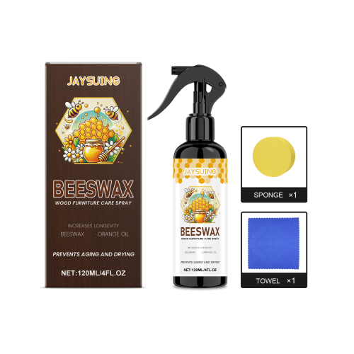 Jaysuing 蜂蜡木质家具护理抛光剂 木质家具翻新光泽保护油蜡通用