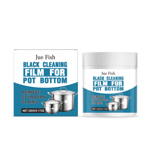 Jue Fish 锅底黑垢清洁膏 去除黑垢还原炊具亮泽溶解油脂清洁膏