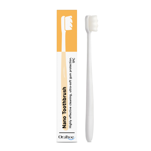 Oralhoe 万毛牙刷 温和清洁牙齿卫生日常呵护口腔护理便携家用牙刷