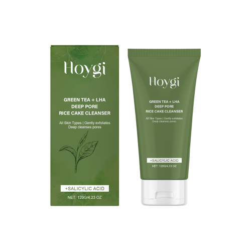 Hoygi 绿茶水杨酸洁面乳 温和清洁毛孔保湿不紧绷改善痘痘洁面清爽