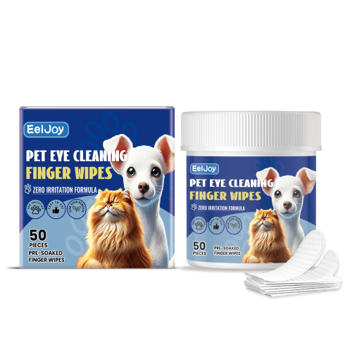 EelJoy 宠物眼部清洁手指湿巾 猫狗泪痕分泌物清洁宠物眼部护理巾