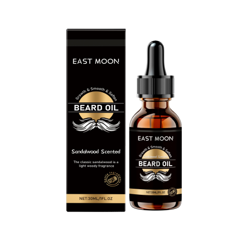 East Moon 男士胡须护理精油 檀香味温和滋养保湿清爽呵护胡须精油