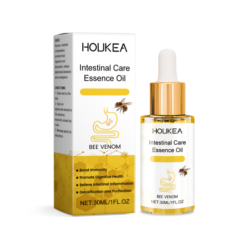 Houkea 身体护理精华油 腹部按摩舒适呵护身体日常护理精华油