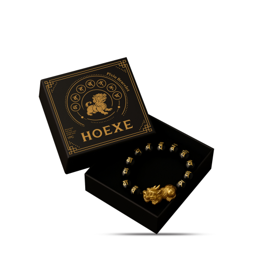 Hoexe 貔貅手链 简约时尚潮流搭配日常舒适佩戴装饰手部便携手链