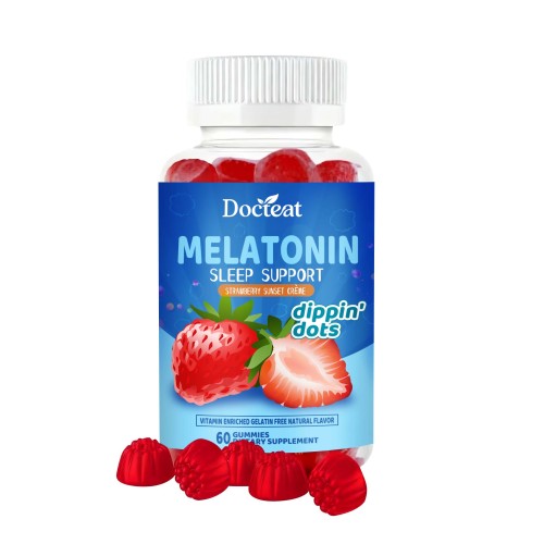Docteat 睡眠软糖 帮助日常夜间轻松入睡享受宁静夜晚软糖